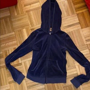 Velour Juicy Couture in blue color